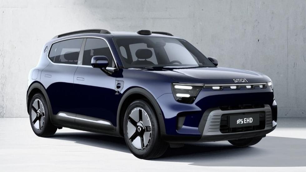 smart #5 EHD: Plug-in υβριδικό με αυτονομία 1.600 χιλιόμετρα!